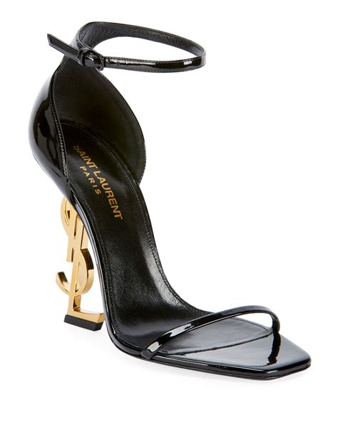 ysl heel logo|saint laurent ysl heels.